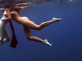 Fresh bulgarian underwater teen lesbians