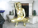 Gold hot statue of Renata