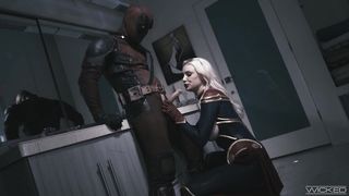 deadpool fucks gorgeous blonde