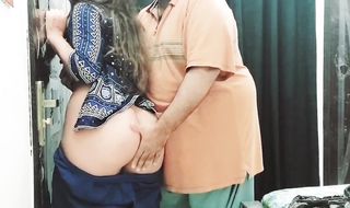 indian chubby couple making