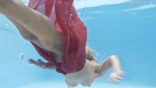 sexy mom naked underwater