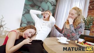 blonde russian stepmom stepson