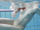 Small tits czech swimming pool teen showing skinny pussy