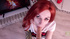 Shaved pussy cute teenager showing red pussy