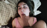 Petite woman sucks dick