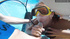 Russian brunette fucked hard