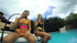 Perfect beautiful underwater teens showing big pussy