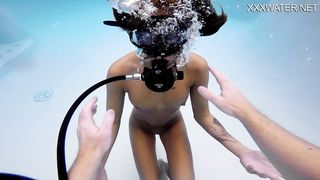 blonde hungarian teen showing