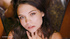 Petite brunette teen showing hot pussy