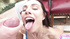 Petite brunette nude girl sucks dick