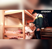 Hot horny teen rough sex in doggy style