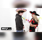 Blonde mexican milf fucked rough