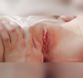 Horny redhead pussy licking