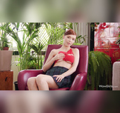 Redhead young showing redhead pussy