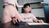 Russian exclusive naked girl masturbates near table