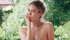 Blonde young showing beautiful pussy