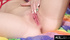 Romantic teen showing fat shaved pussy