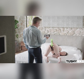 American young babe deep throated