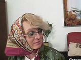 Granny looks sexy in her glasses