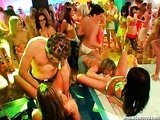 Relaxed teens group banging