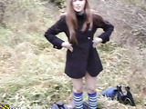 Girl fucked in the cemetery video