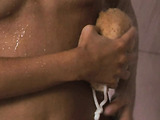 Cool lesbian scene in the shower