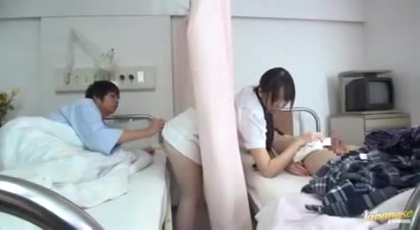Horn Asian Nurse - Dude gets horny while cute Asian nurse serving his neighbor and seduces her  to sex - Porn Video at XXX Dessert Tube