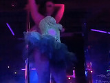 A video of a nice slut dancing on the stage of her favorite club in her town